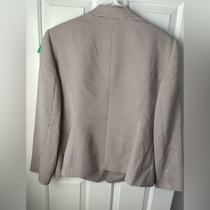 Brand new Tahiti brown and cream blazer